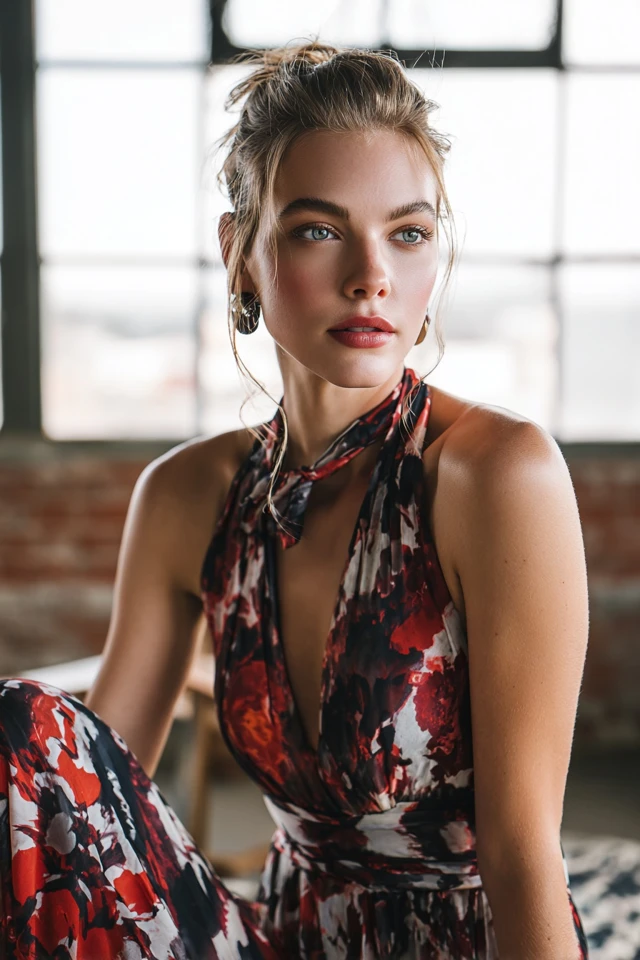 Essentials Modern Maxi Dress Weather Style - photo 4