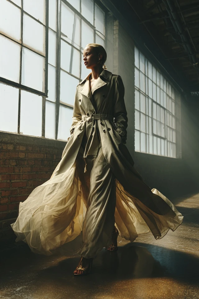 Feminine Trench Coat Vibes - photo 4
