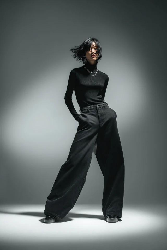 90s Wide-Leg Pants Staples - photo 4