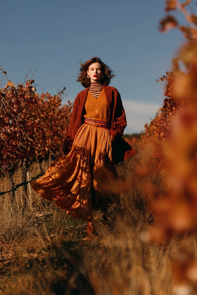 French Girl Fall Palette Weather Style - photo 4