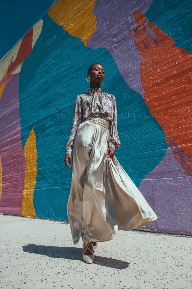 Trend Casual Satin Skirt Accessory Trends - photo 4