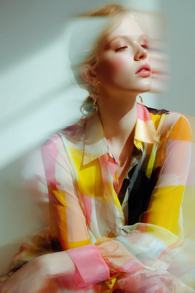 Spring Silk Blouse Occasionwear - photo 4
