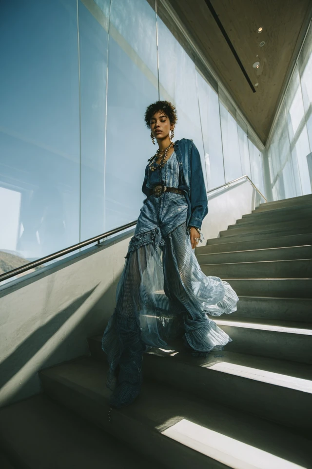Feminine Denim Vibes - photo 4