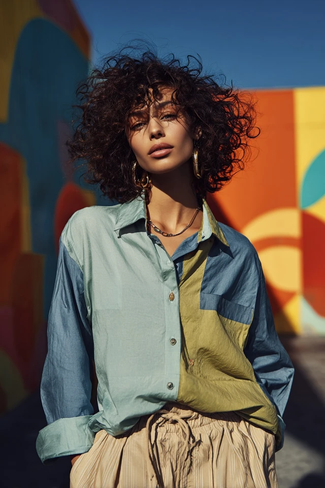 Basics Sporty Oversized Shirt Dressing Guide - photo 4