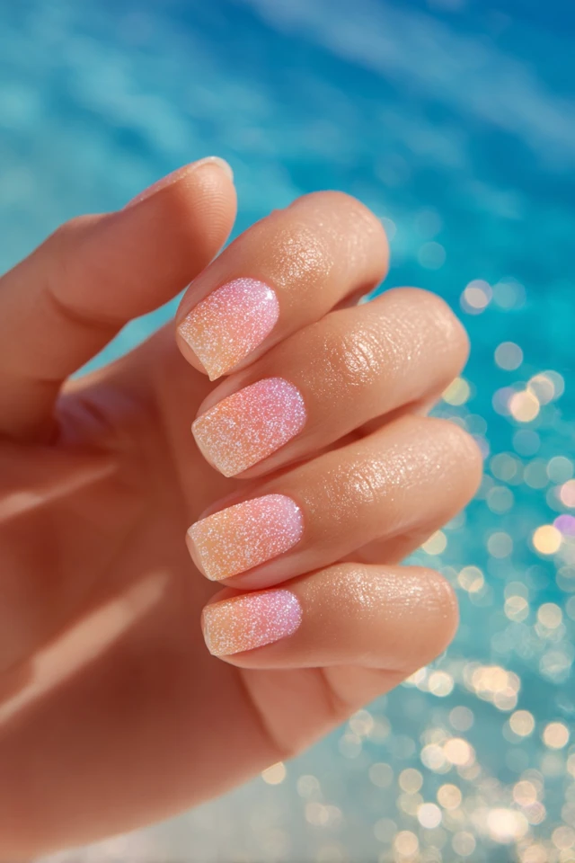Peach Bliss Nails - photo 4