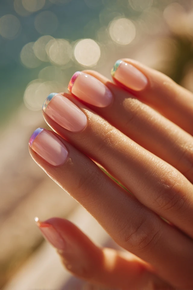 Rainbow Edge Manicure - photo 3