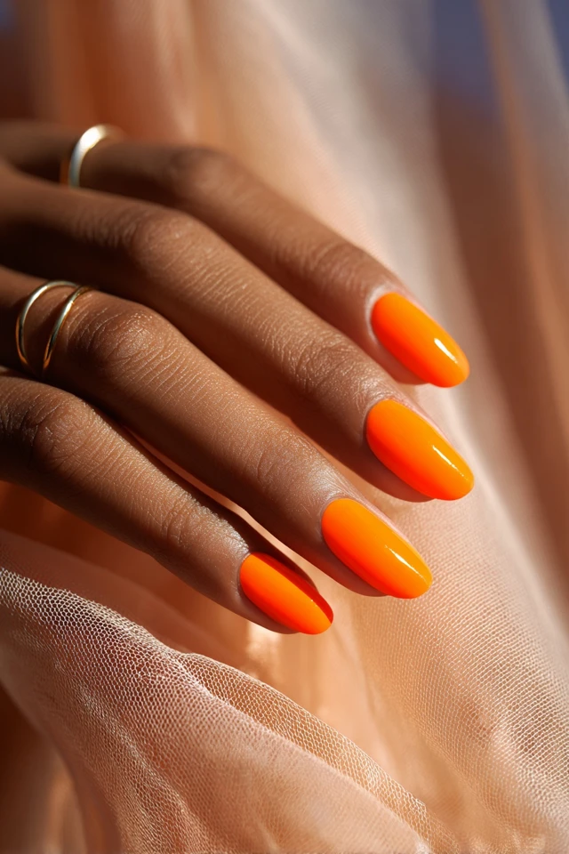 Orange Edge Mani - photo 4