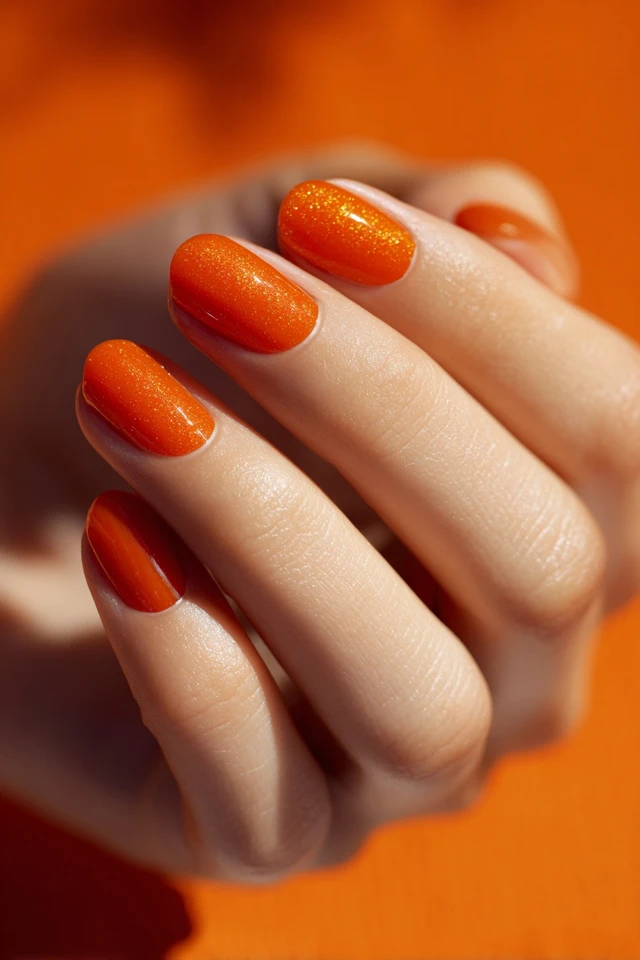 Orange Bliss Manicure - photo 4