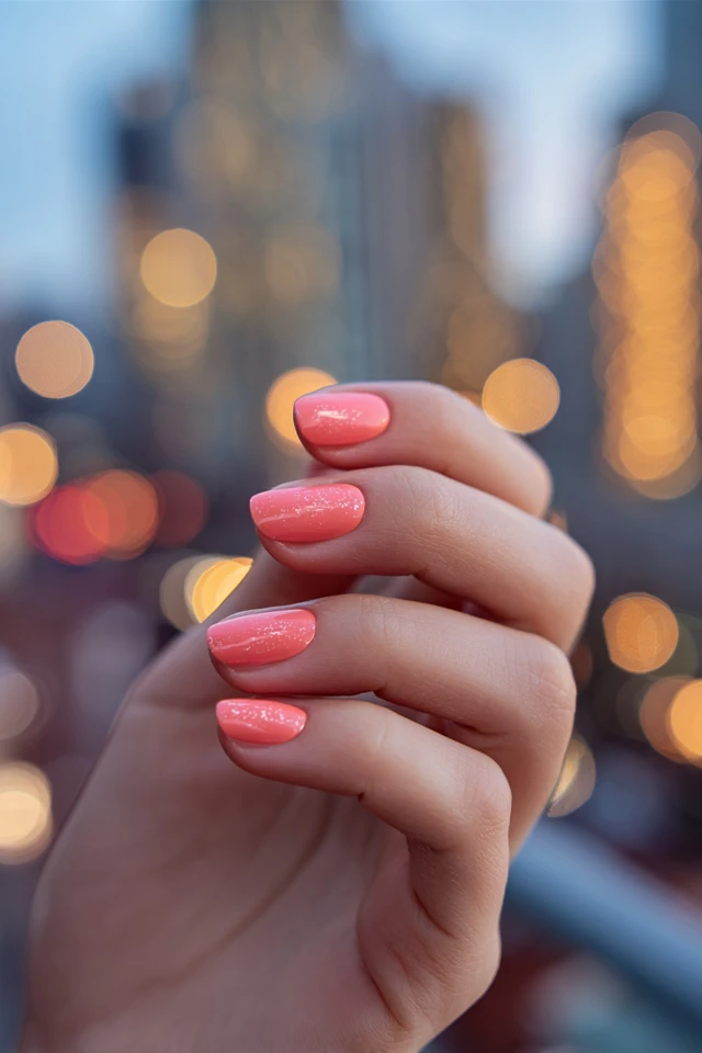 Coral Fusion Manicure - photo 4