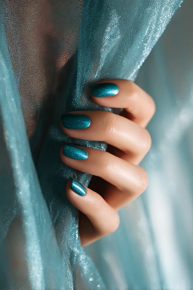 Teal Pulse Mani - photo 4