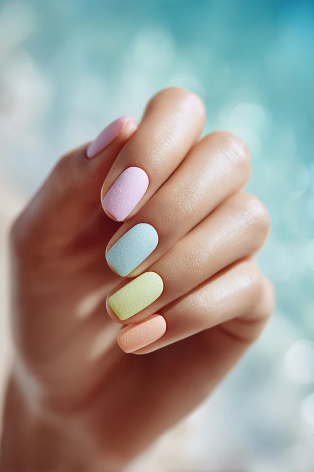 Pastel Fusion Manicure - photo 4