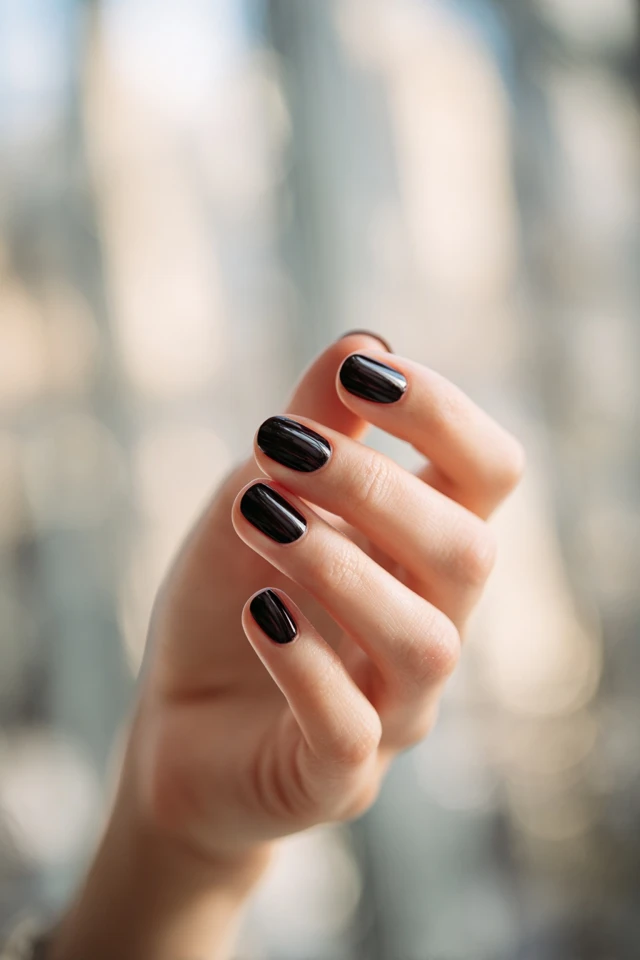 Black Twist Nails - photo 4
