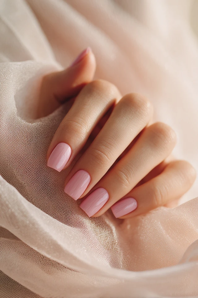 Magenta Glow Nails - photo 4