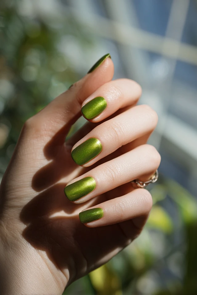 Green Pulse Nails - photo 4