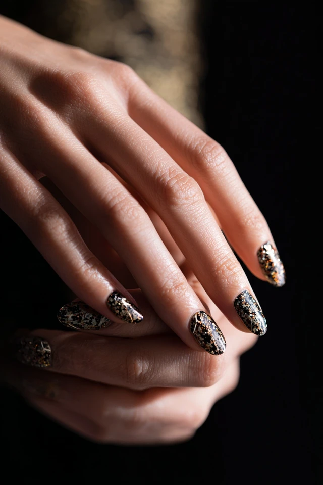 Eclectic Glitter Mani - photo 4