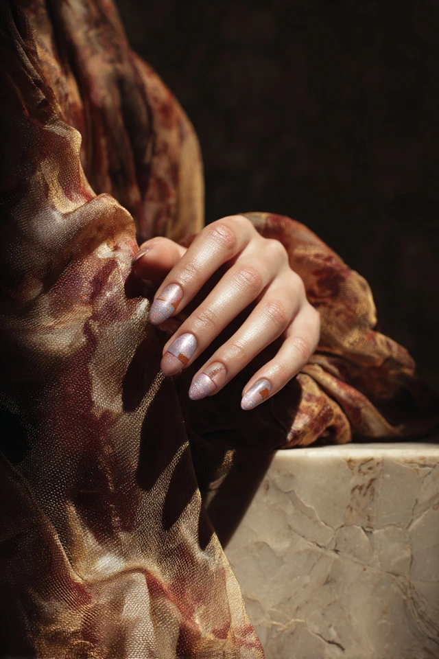 Artful Geometric Mani - photo 4