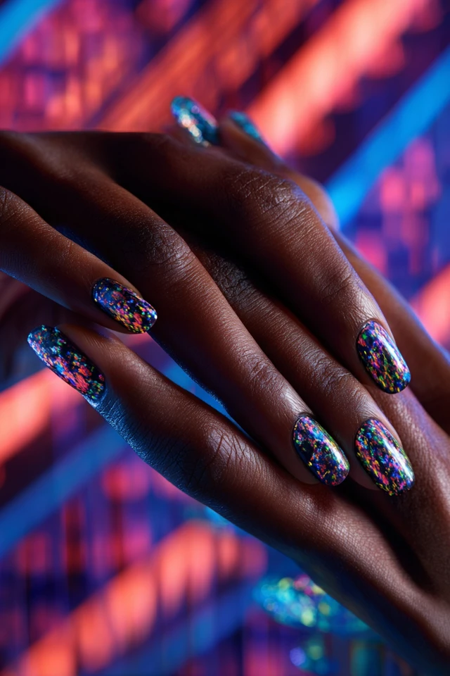 Harmonic Abstract Artistry Nails - photo 4