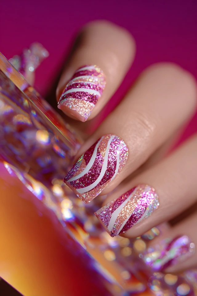 Layered Swirl Craft Nails - photo 4