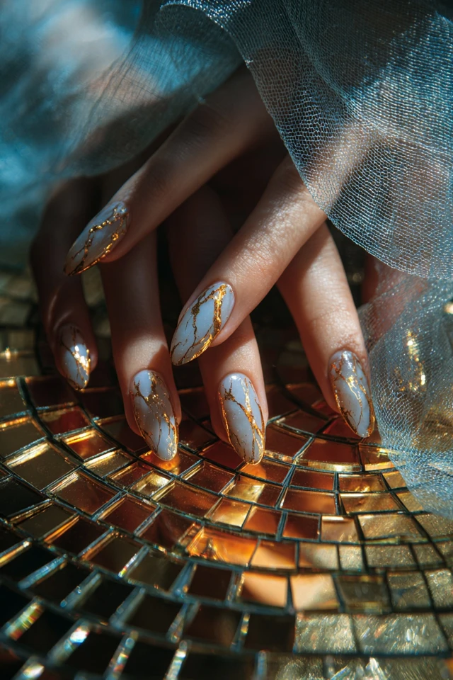 Eclectic Geometric Concept Nails - photo 4