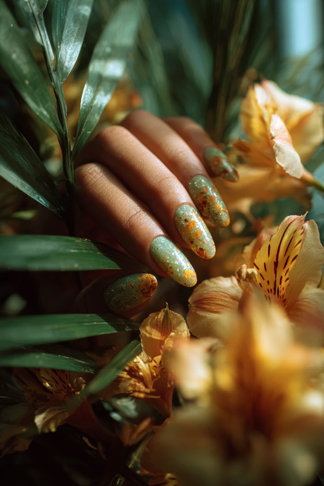 Pineapple Punch Nails Inspiration - photo 4