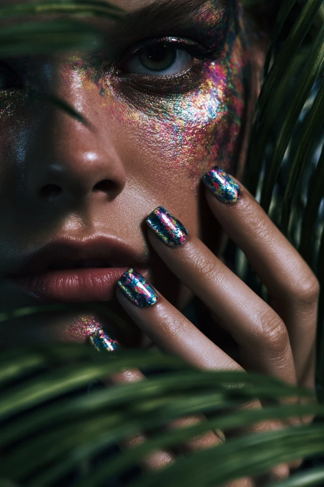 Galaxy Nebula Nails Inspiration - photo 4