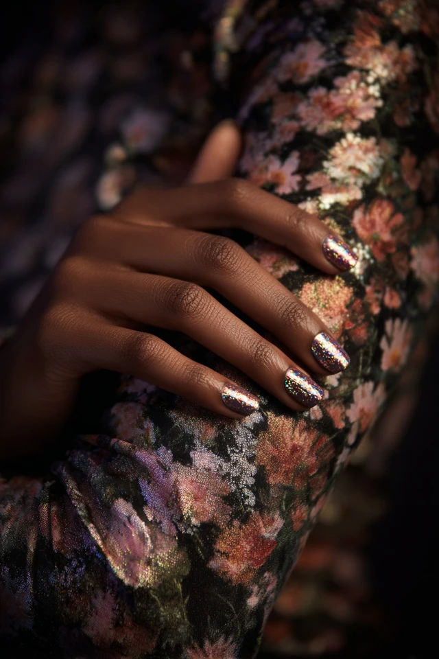 Glitch Pixel Nails Inspiration - photo 4