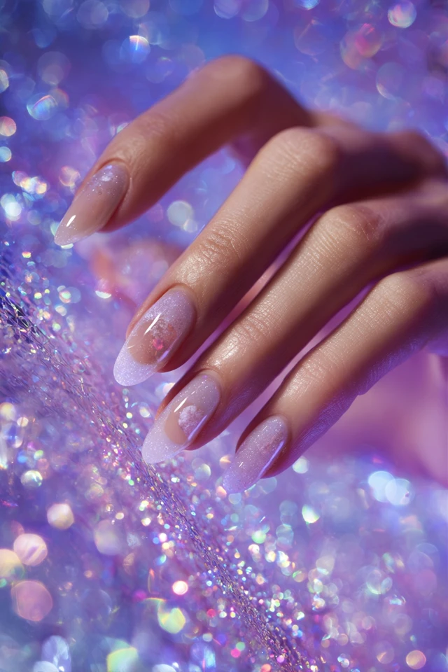 Celestial Moon Nails Inspiration - photo 2
