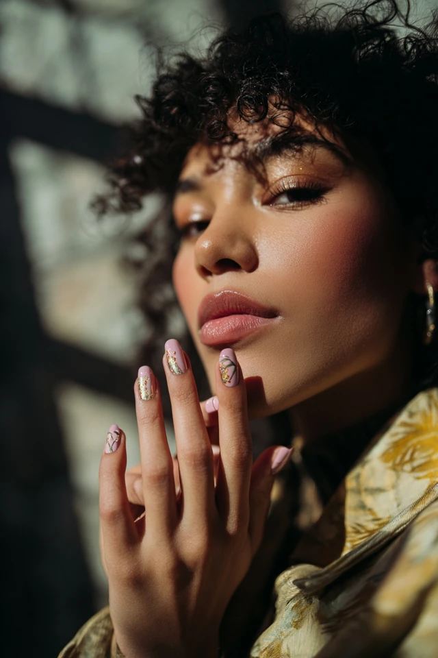 Tropical Palm Nails Inspiration - photo 4