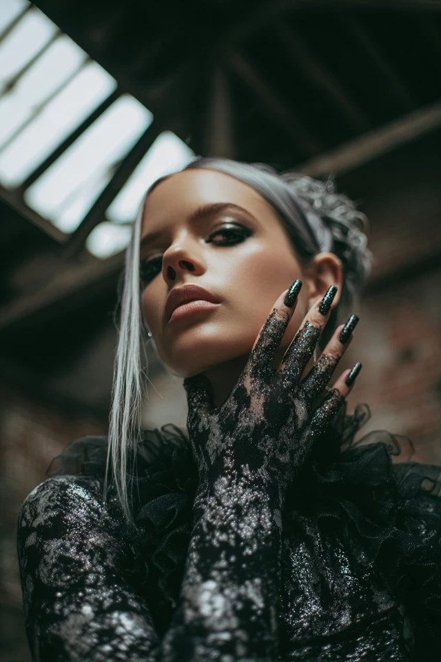 Smoky Marble Nails Inspiration - photo 4