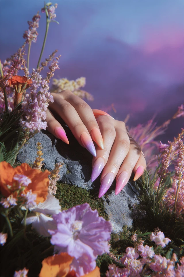 Vaporwave Nails Inspiration - photo 4