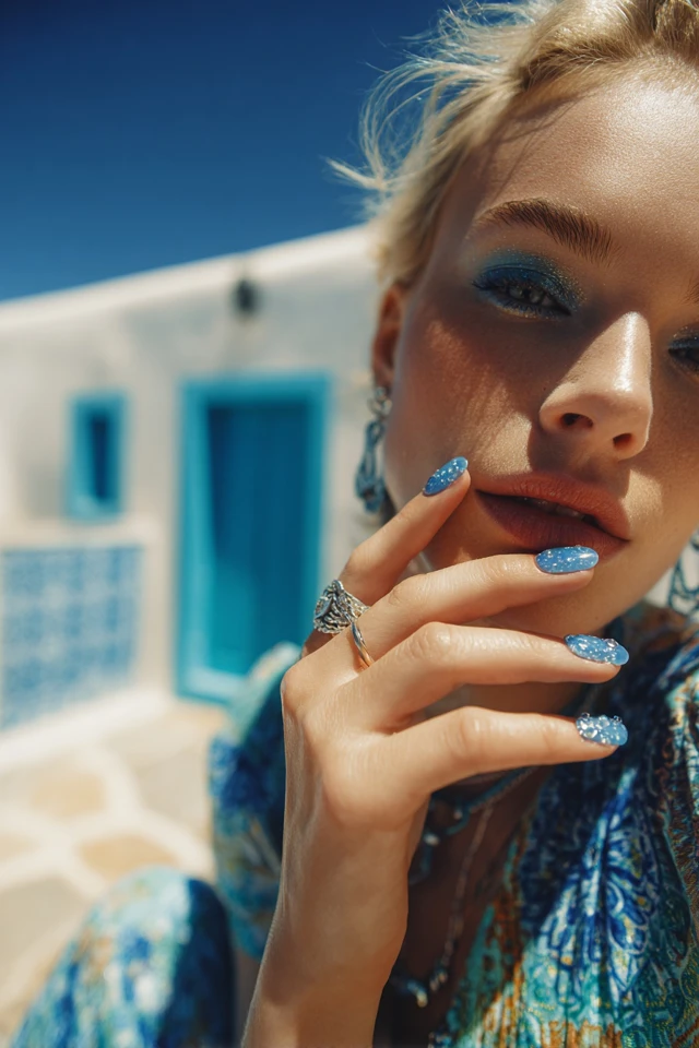 Underwater Bubble Nails Inspiration - photo 4