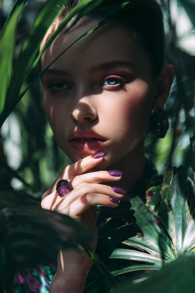 Tiki Hawaiian Nails Inspiration - photo 4