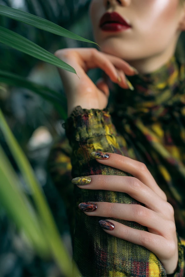 Tartan Nails Inspiration - photo 3