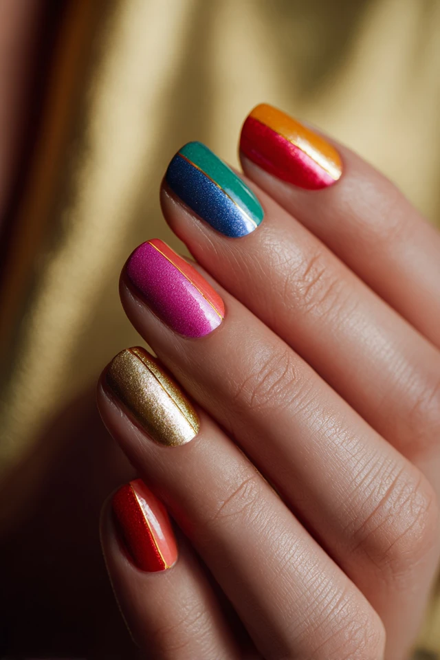 Pride Flag Nails Inspiration - photo 3