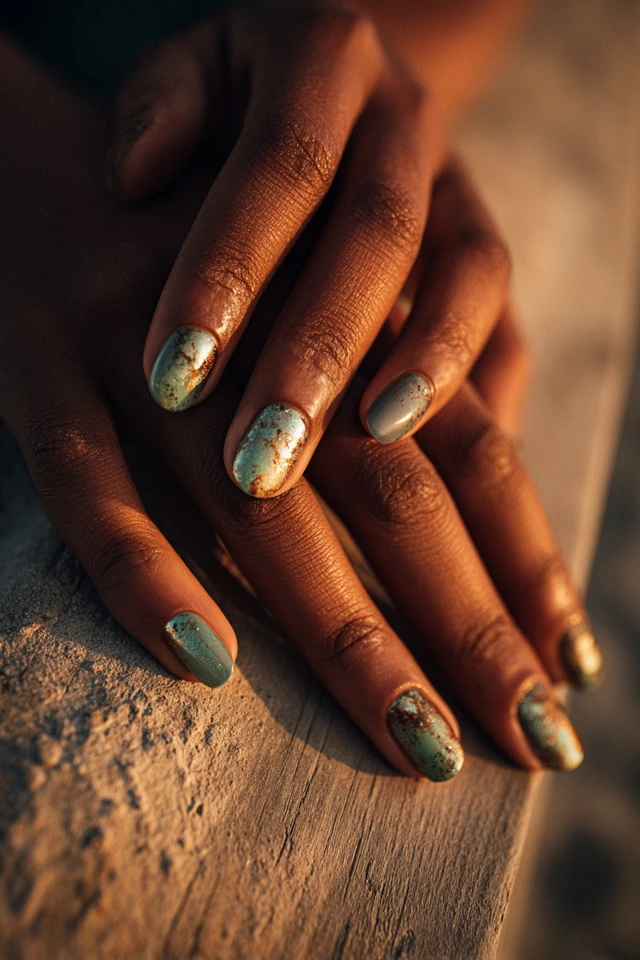 Mermaid Scale Nails Inspiration - photo 4