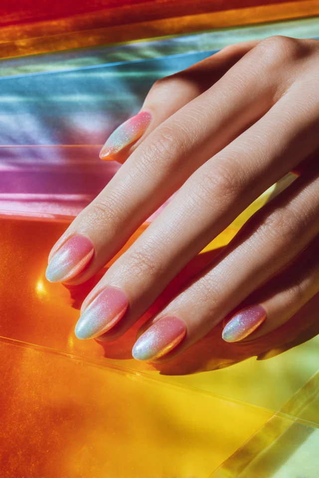 Striking Ombre Concept Nails - photo 4