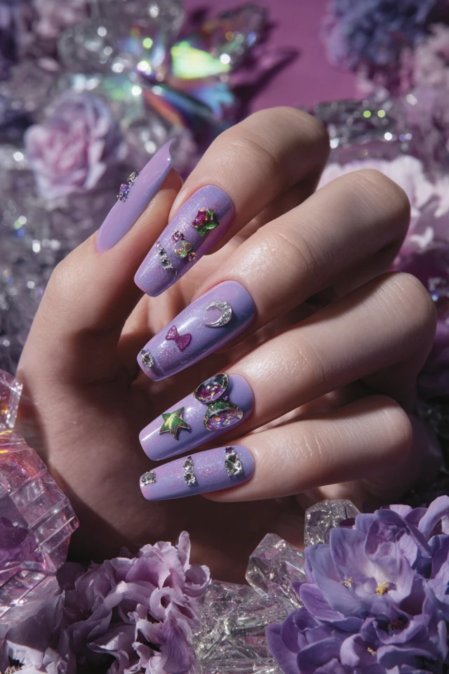 Whimsical Poison Ivy Nails - photo 3