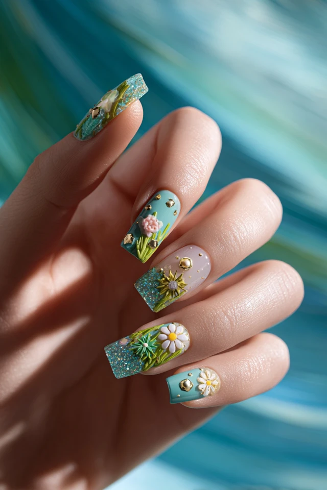 Whimsical Morty Smith Nails - photo 4