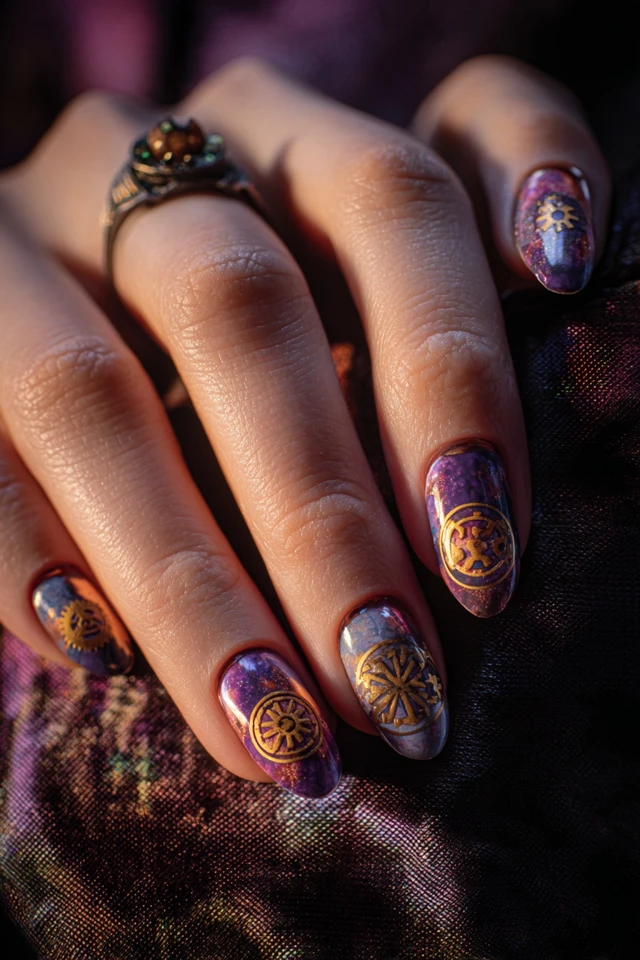 Enchanting Rick Grimes Nails - photo 3