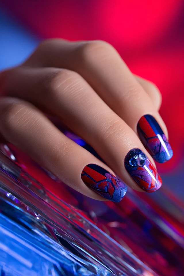 Infinite Optimus Prime Nails - photo 3