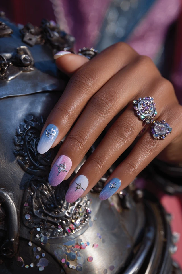 Whimsical Korra Nails - photo 4