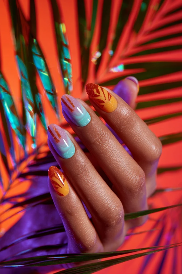 Retro Tigger Nails - photo 4