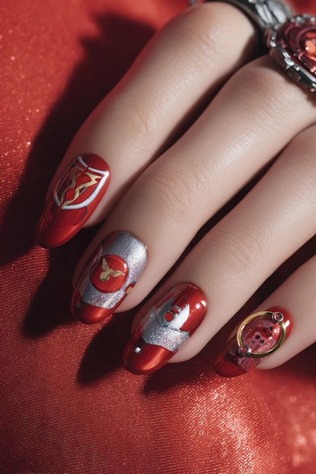 Cosmic Red Ranger Jason Nails - photo 4