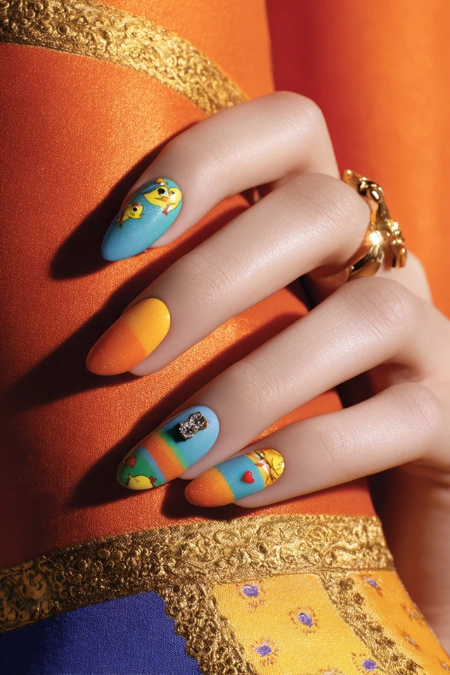 Iconic Tweety Bird Nails - photo 4