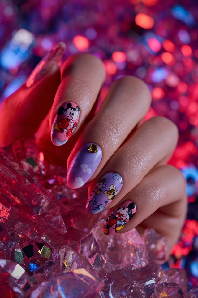 Heroic Jerry Mouse Nails - photo 3