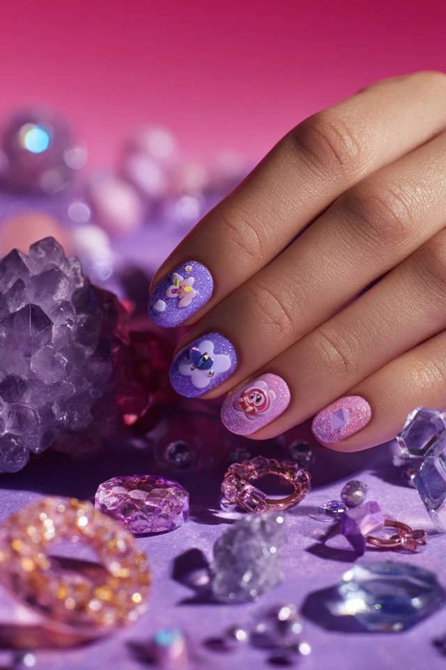 Cosmic Kirby Nails - photo 4