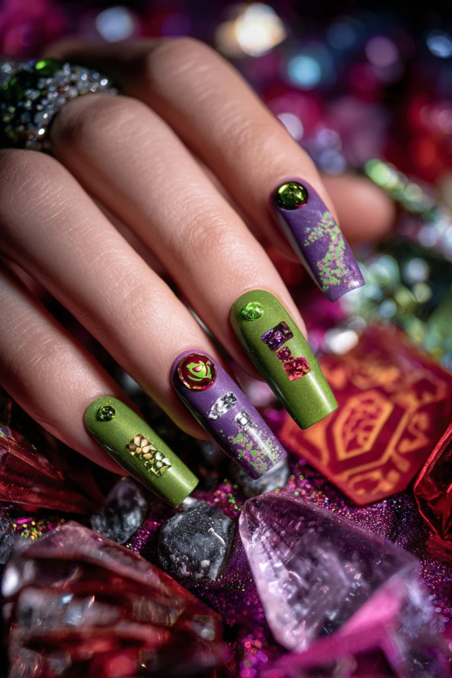 Mythic She-Hulk Nails - photo 4