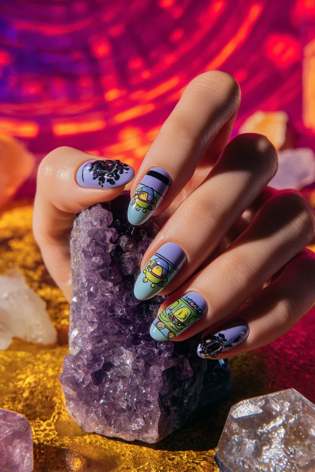 Legendary Buzz Lightyear Nails - photo 4