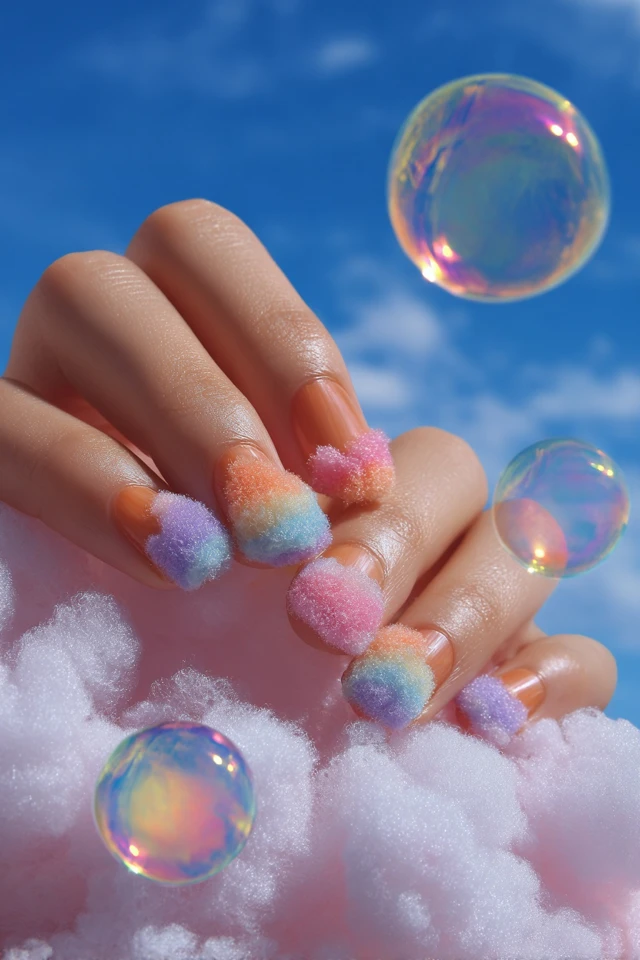 Rainbow Alpaca Nails Extravaganza - photo 4