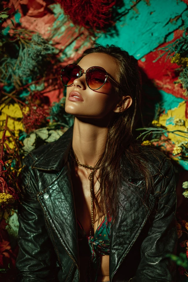 Boho Denim Leather Jackets - photo 4